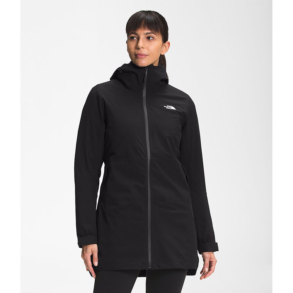 The North Face Parka Womens Australia - The North Face Thermoball™ Eco Triclimate® Black (TMV-524961